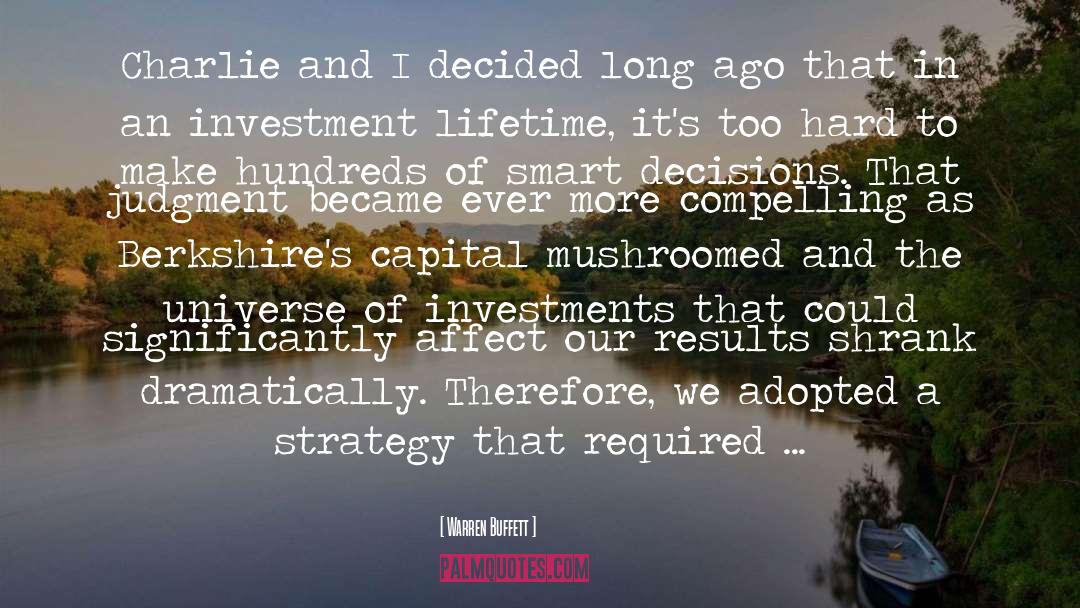 Smart Decisions quotes by Warren Buffett