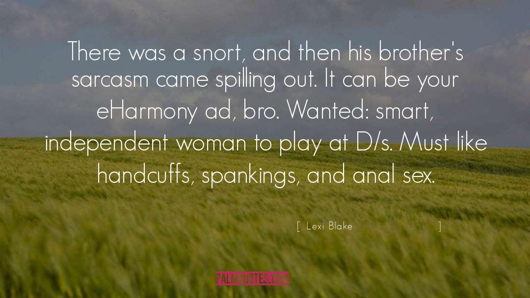 Smart Divorce quotes by Lexi Blake