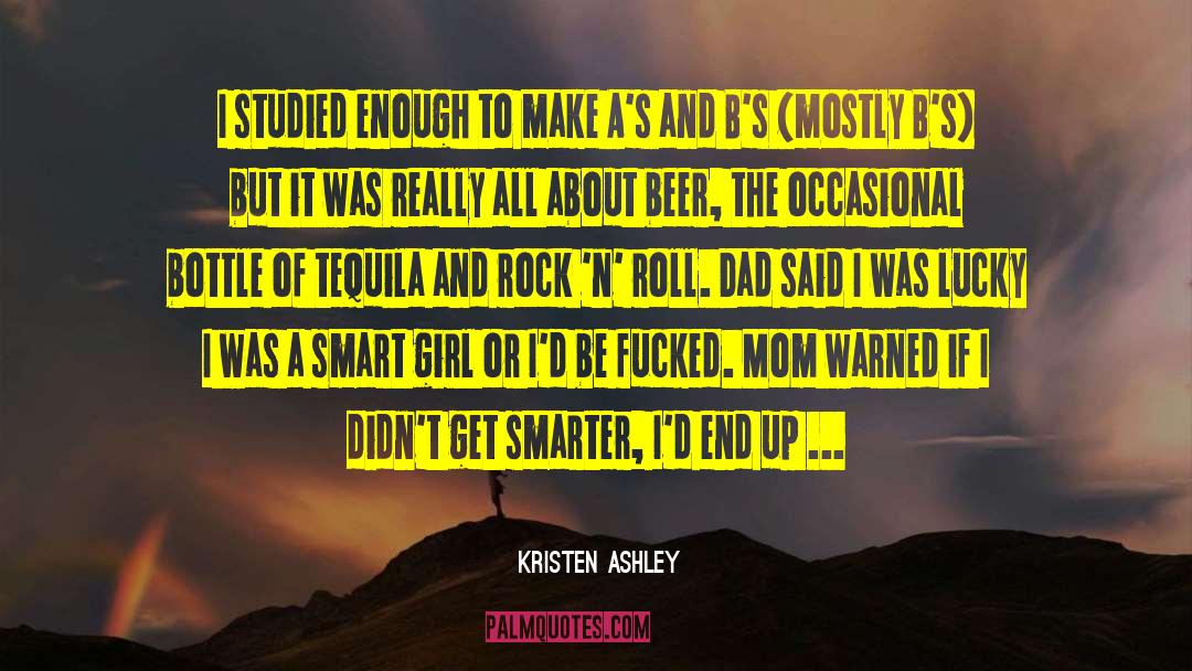 Smart Girl quotes by Kristen Ashley