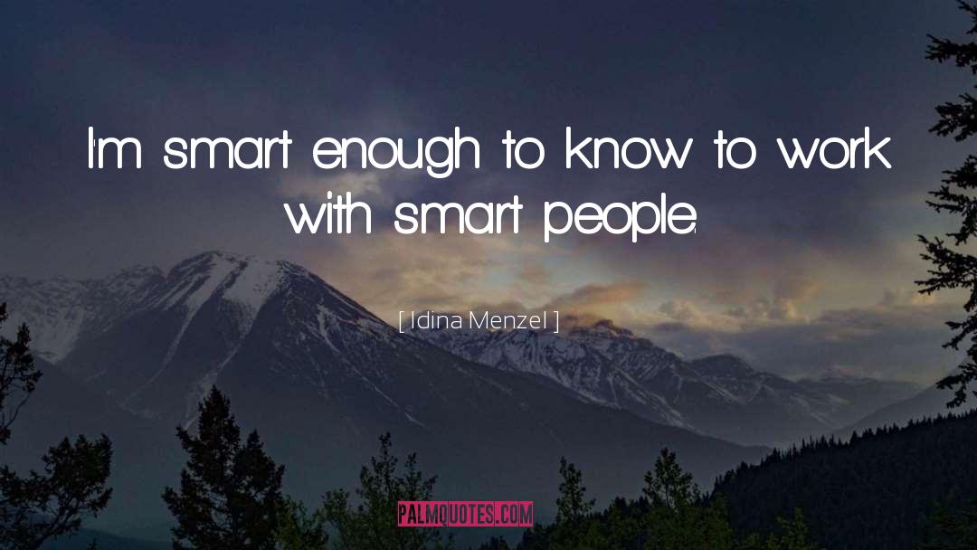 Smart People quotes by Idina Menzel