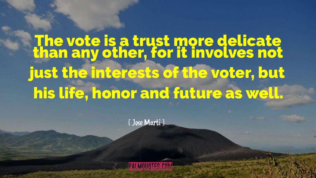 Smart Trust quotes by Jose Marti