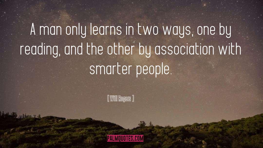 Smarter People quotes by Will Rogers
