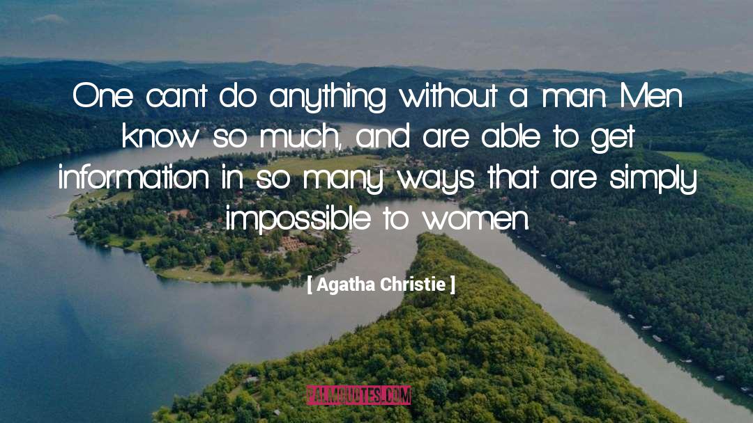 Smarter Women quotes by Agatha Christie