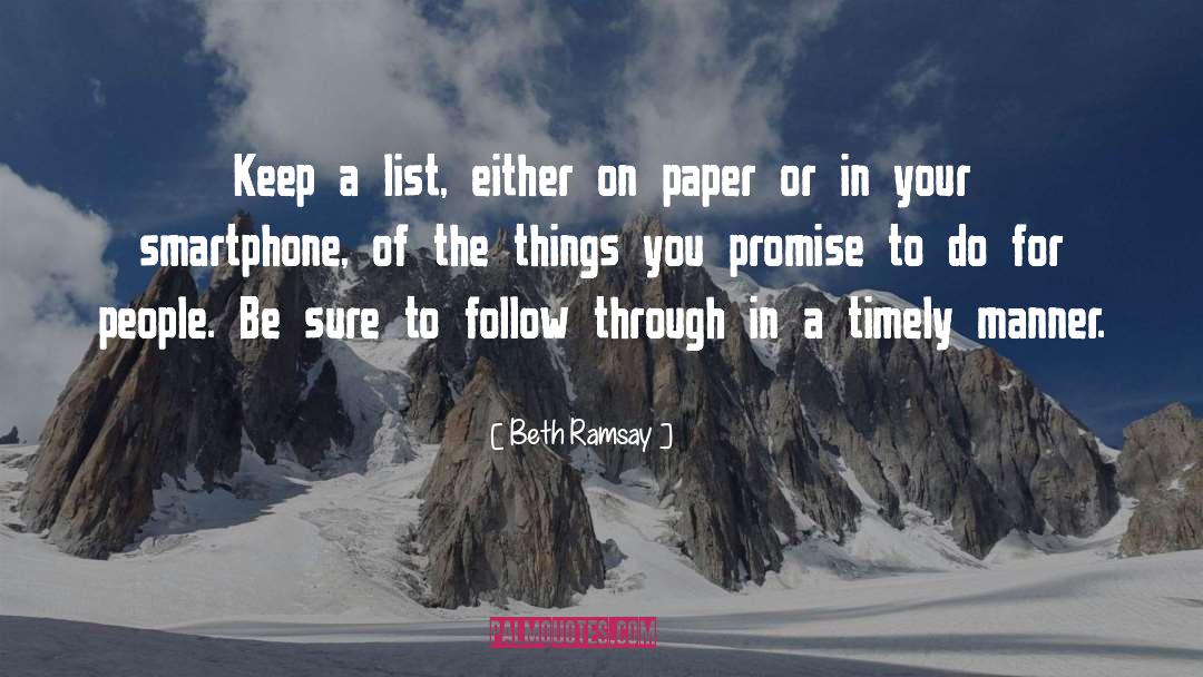 Smartphone quotes by Beth Ramsay