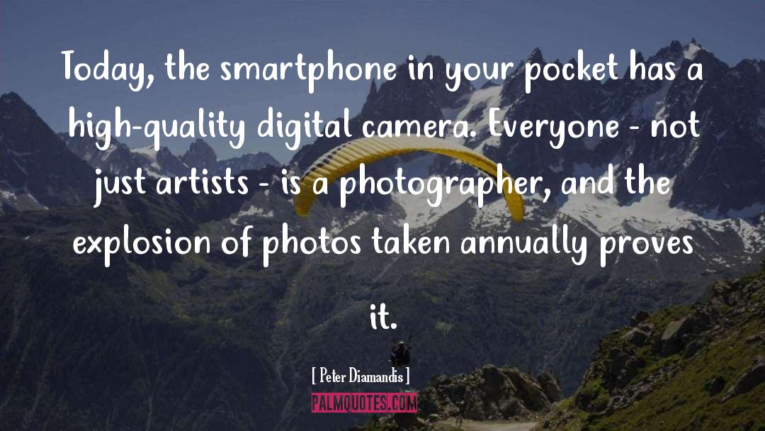 Smartphone quotes by Peter Diamandis