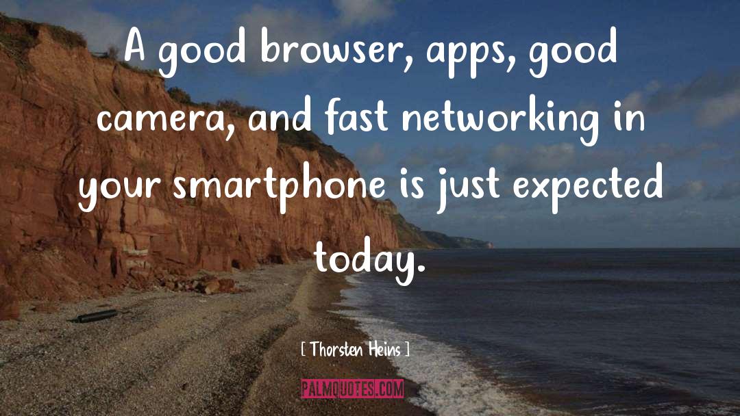 Smartphones quotes by Thorsten Heins
