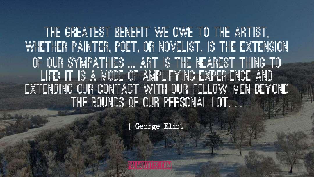 Smear Artist quotes by George Eliot