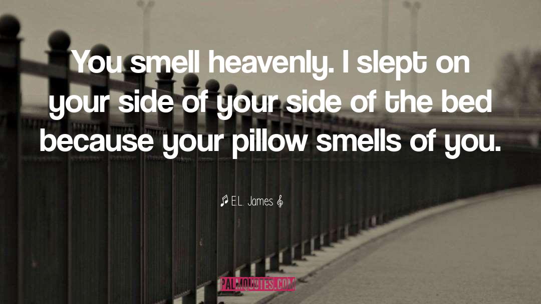 Smell Sea quotes by E.L. James