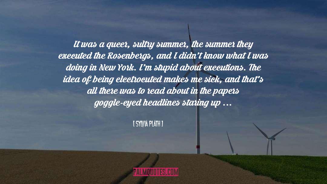 Smelling quotes by Sylvia Plath