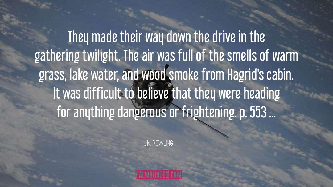 Smells quotes by J.K. Rowling