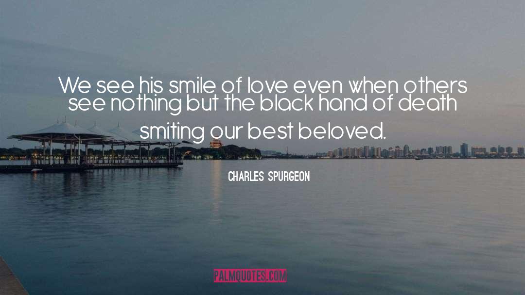 Smile Best Curve quotes by Charles Spurgeon
