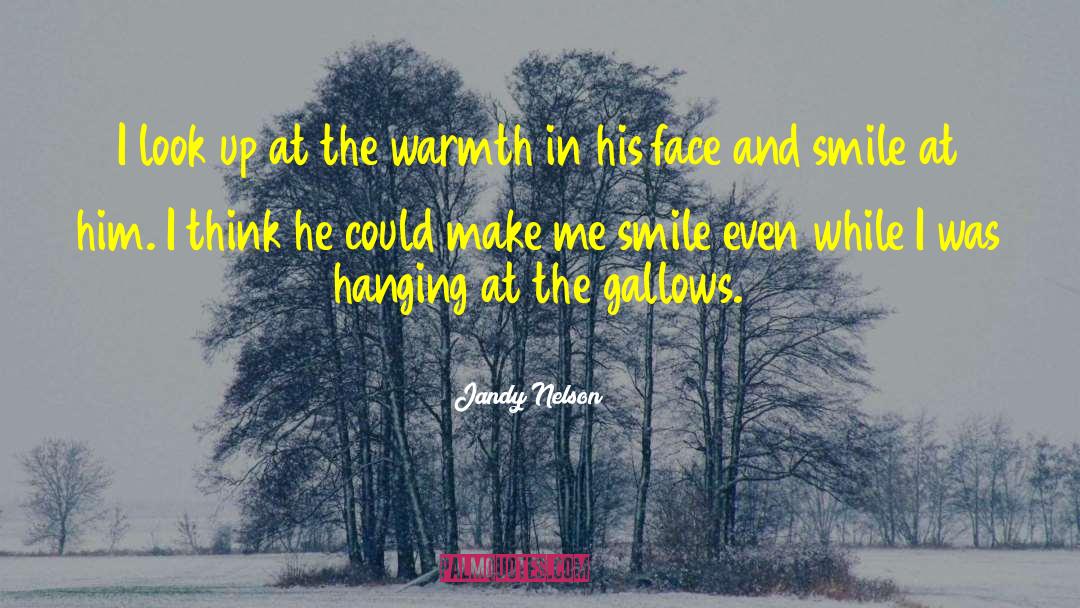 Smile Even quotes by Jandy Nelson