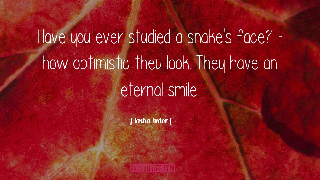 Smile Even quotes by Tasha Tudor
