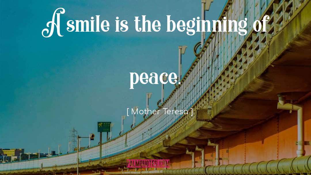 Smile More quotes by Mother Teresa