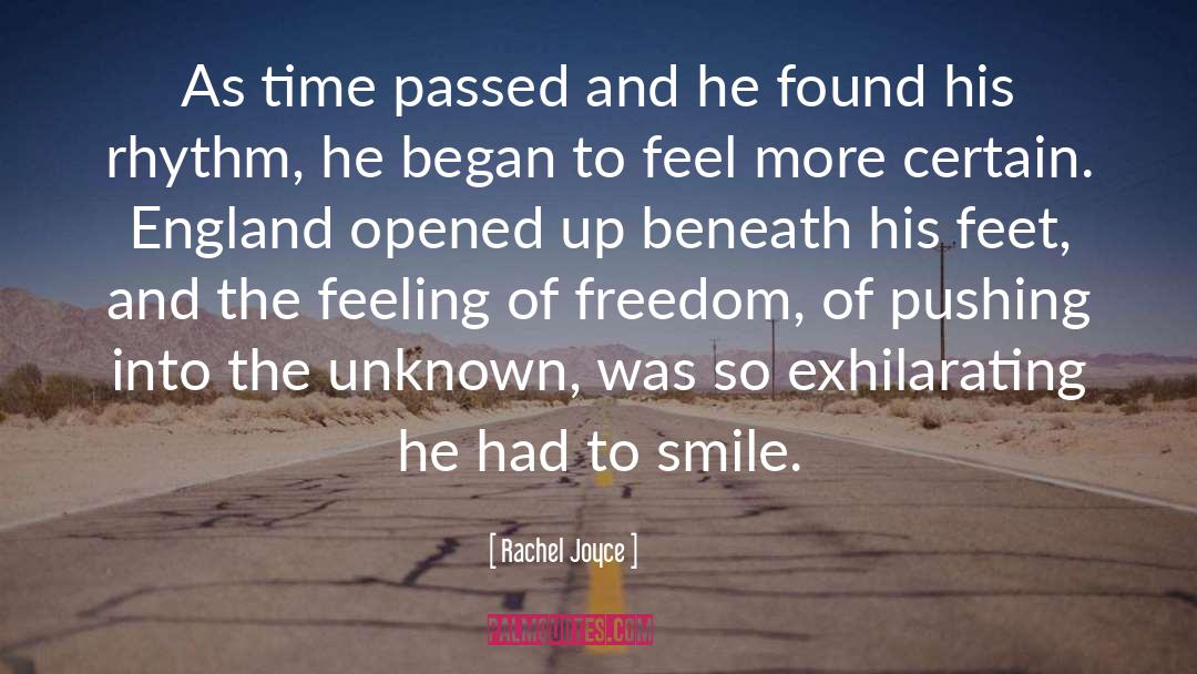 Smile Unknown quotes by Rachel Joyce