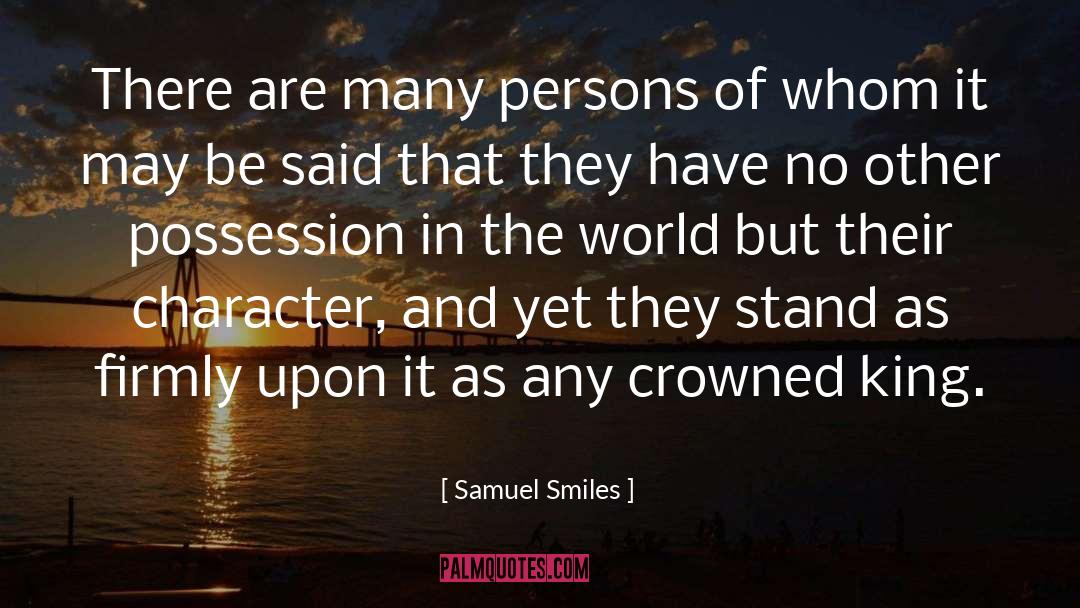 Smiles quotes by Samuel Smiles