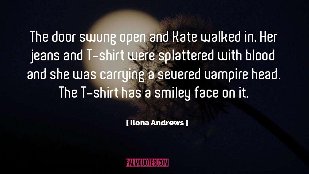 Smiley Face 2007 quotes by Ilona Andrews