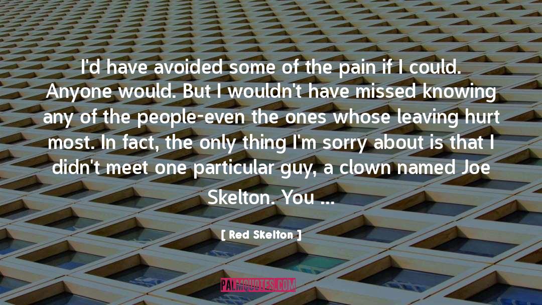 Smiling But In Pain quotes by Red Skelton