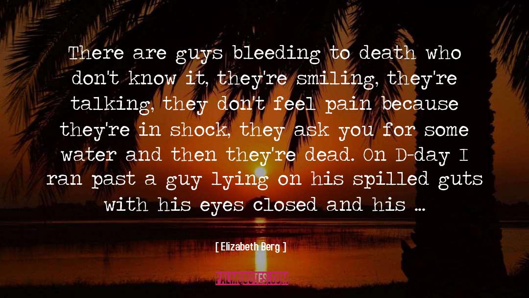 Smiling But In Pain quotes by Elizabeth Berg