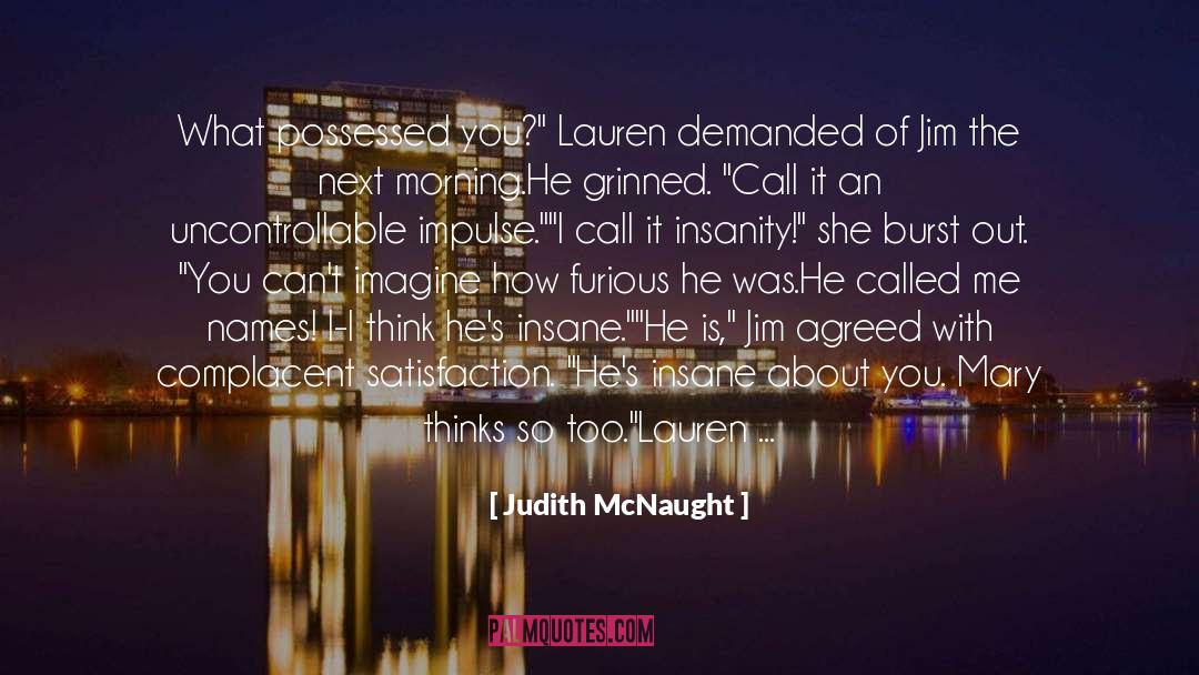 Smiling Morning quotes by Judith McNaught
