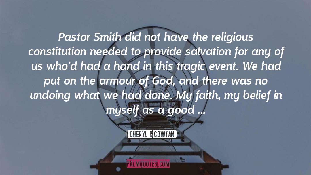 Smith quotes by Cheryl R Cowtan