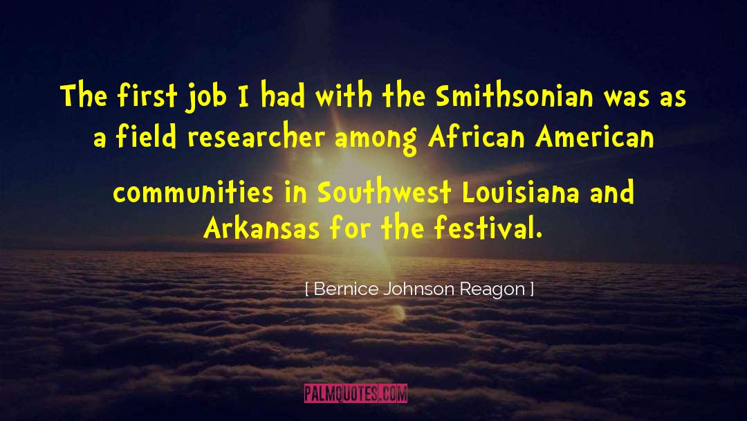 Smithsonian quotes by Bernice Johnson Reagon