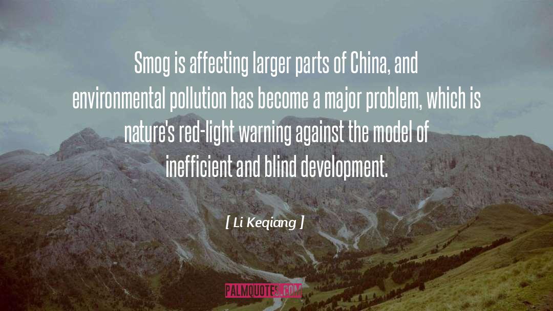Smog quotes by Li Keqiang
