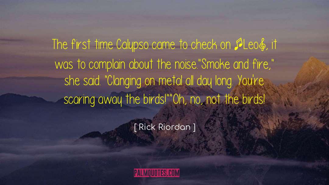 Smoke And Fire quotes by Rick Riordan