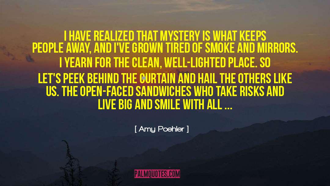 Smoke And Mirrors quotes by Amy Poehler