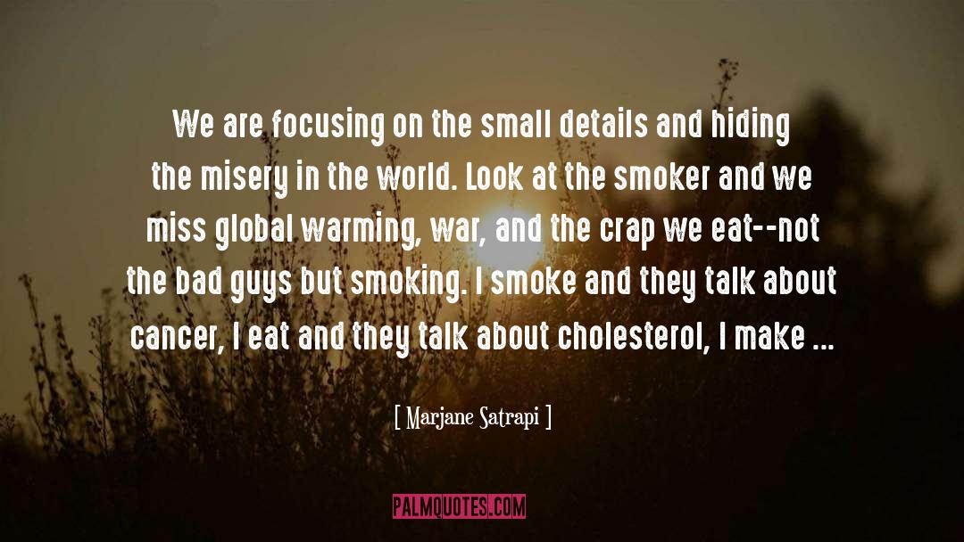 Smoker quotes by Marjane Satrapi
