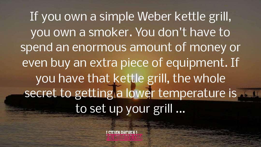 Smoker quotes by Steven Raichlen