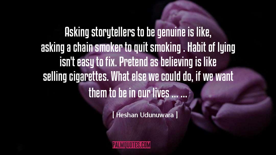 Smoker quotes by Heshan Udunuwara