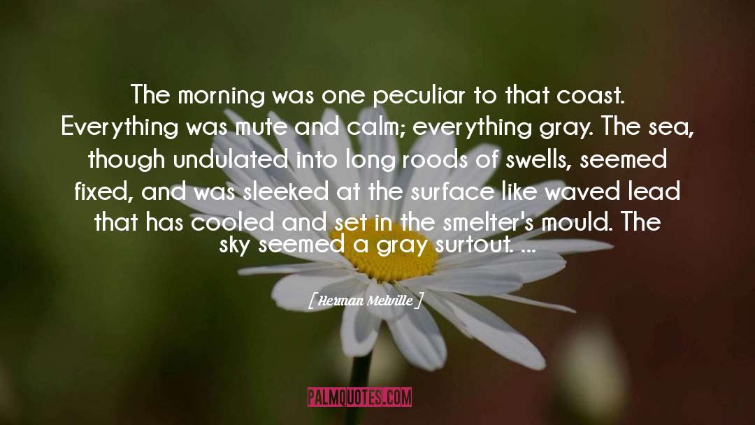 Smoking Morning quotes by Herman Melville