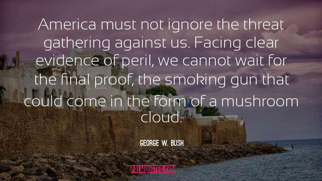 Smoking quotes by George W. Bush