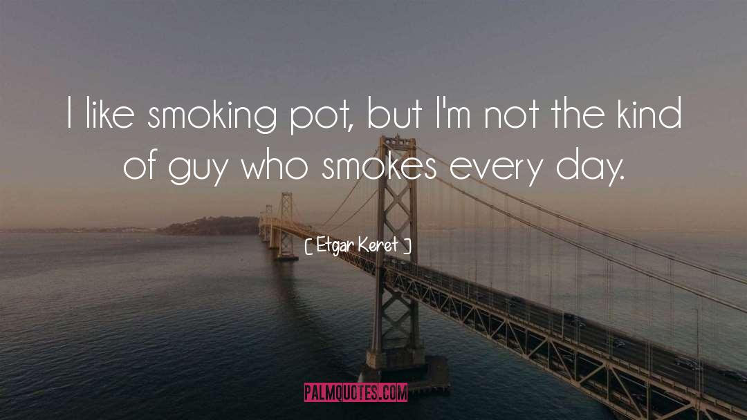 Smoking quotes by Etgar Keret
