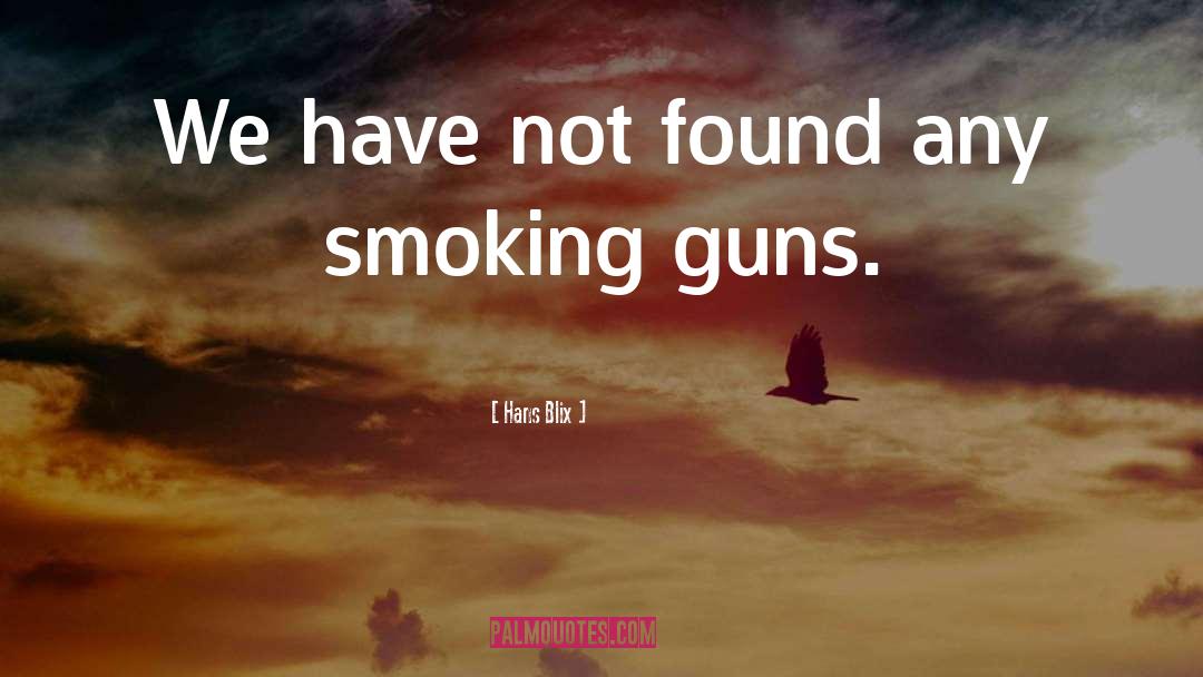 Smoking quotes by Hans Blix