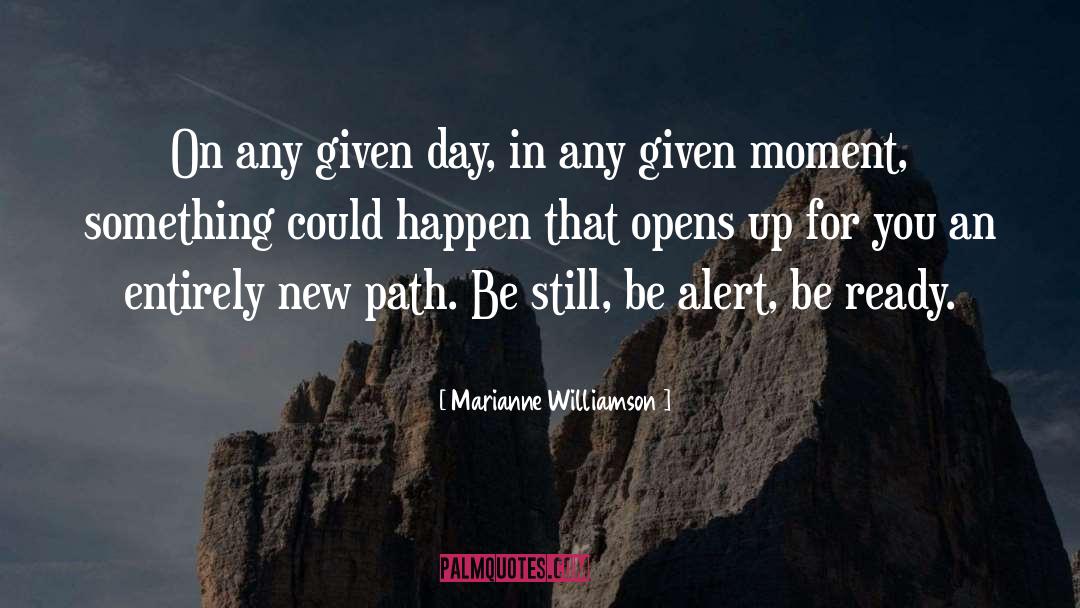 Smolder Moment Alert quotes by Marianne Williamson