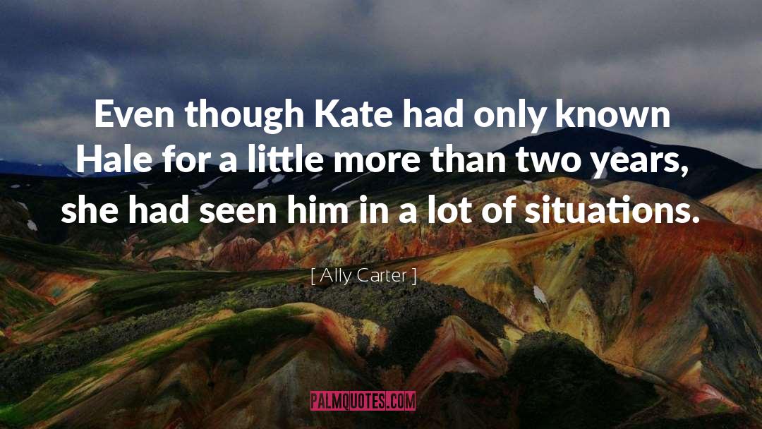 Smolensky Carter quotes by Ally Carter