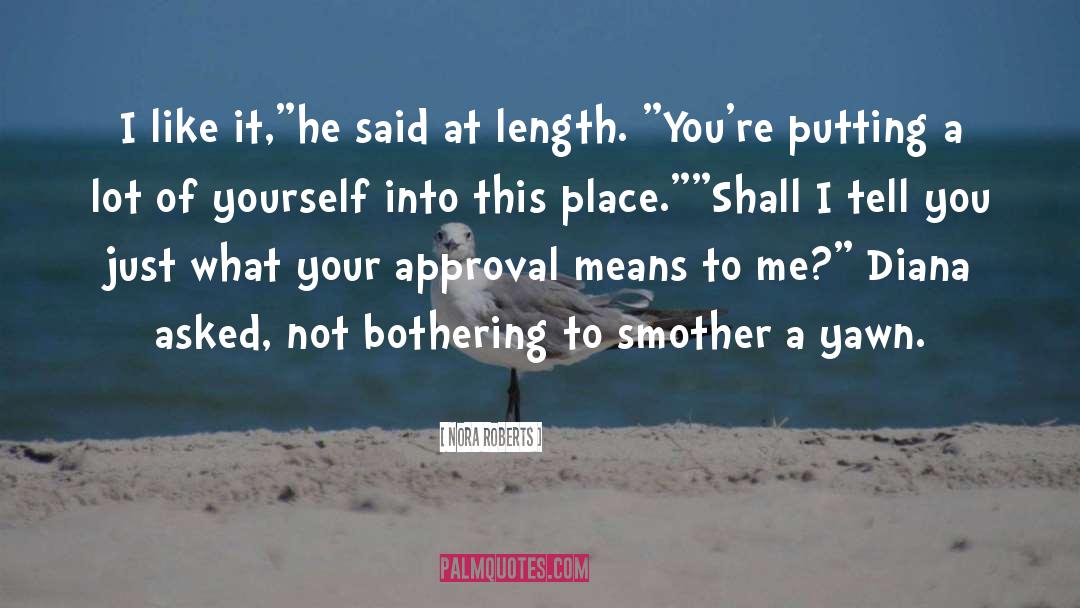 Smother quotes by Nora Roberts