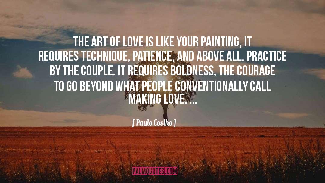 Smothering Art quotes by Paulo Coelho