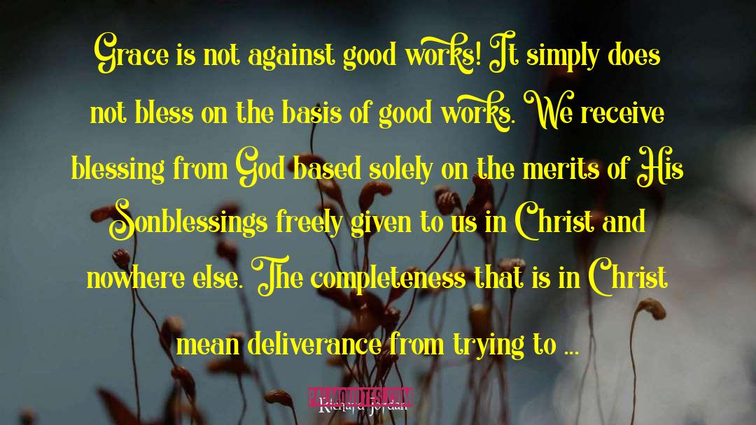 Sms God Bless quotes by Richard Jordan