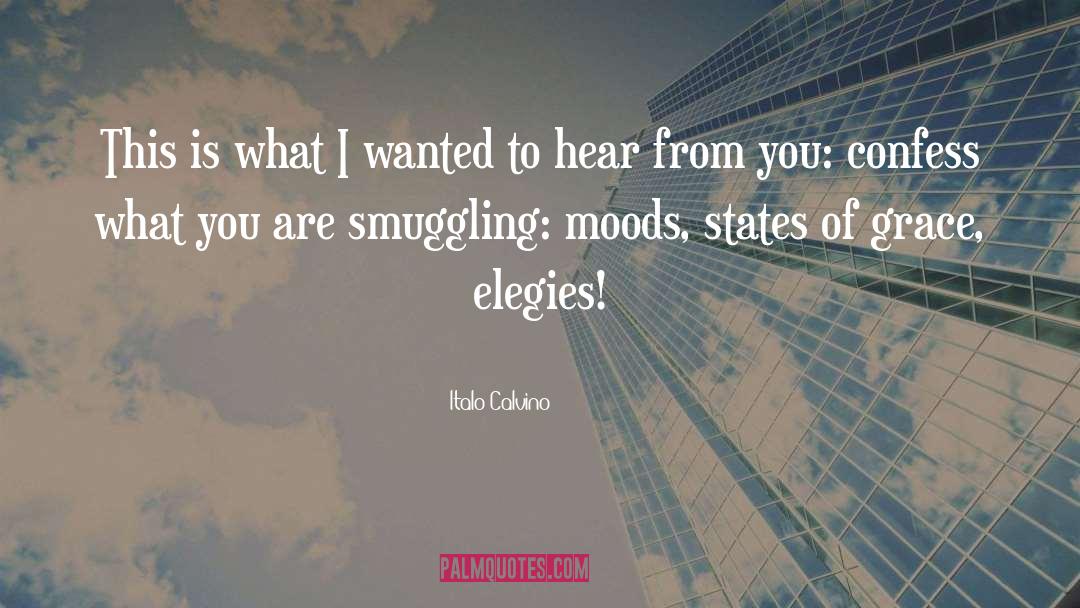 Smuggling quotes by Italo Calvino