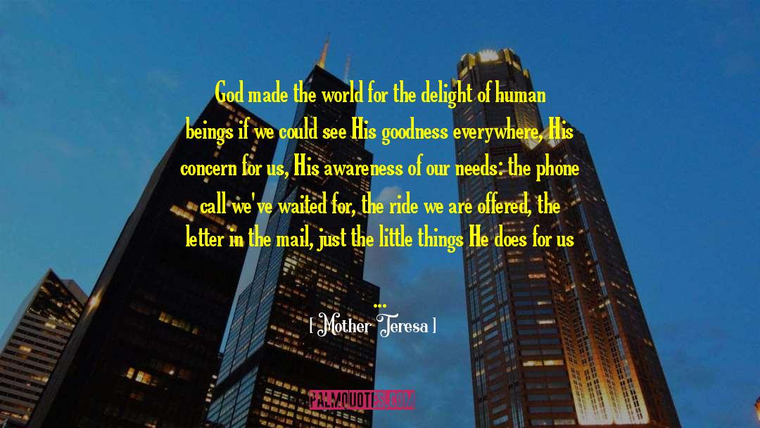 Snail Mail quotes by Mother Teresa