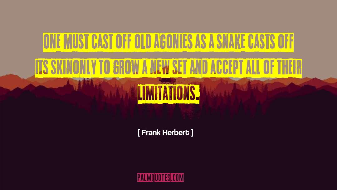 Snakes As Pets quotes by Frank Herbert