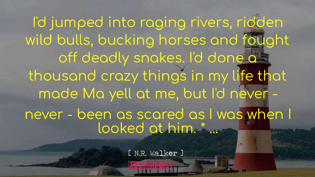 Snakes quotes by N.R. Walker