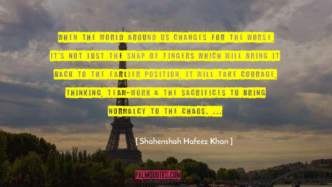 Snap Judgment quotes by Shahenshah Hafeez Khan