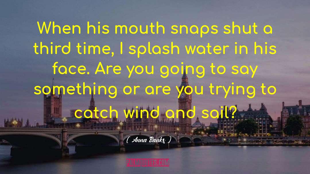 Snaps quotes by Anna Banks