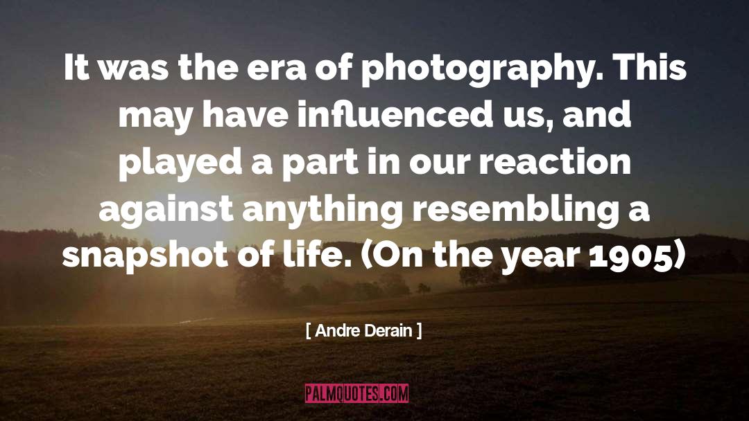 Snapshots quotes by Andre Derain
