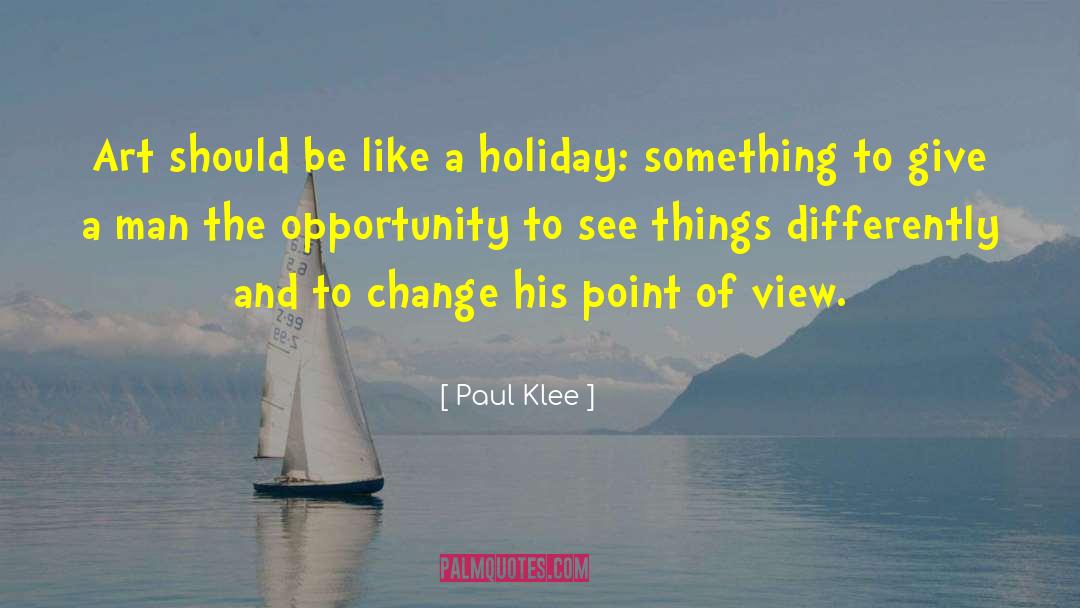 Snarky Change quotes by Paul Klee