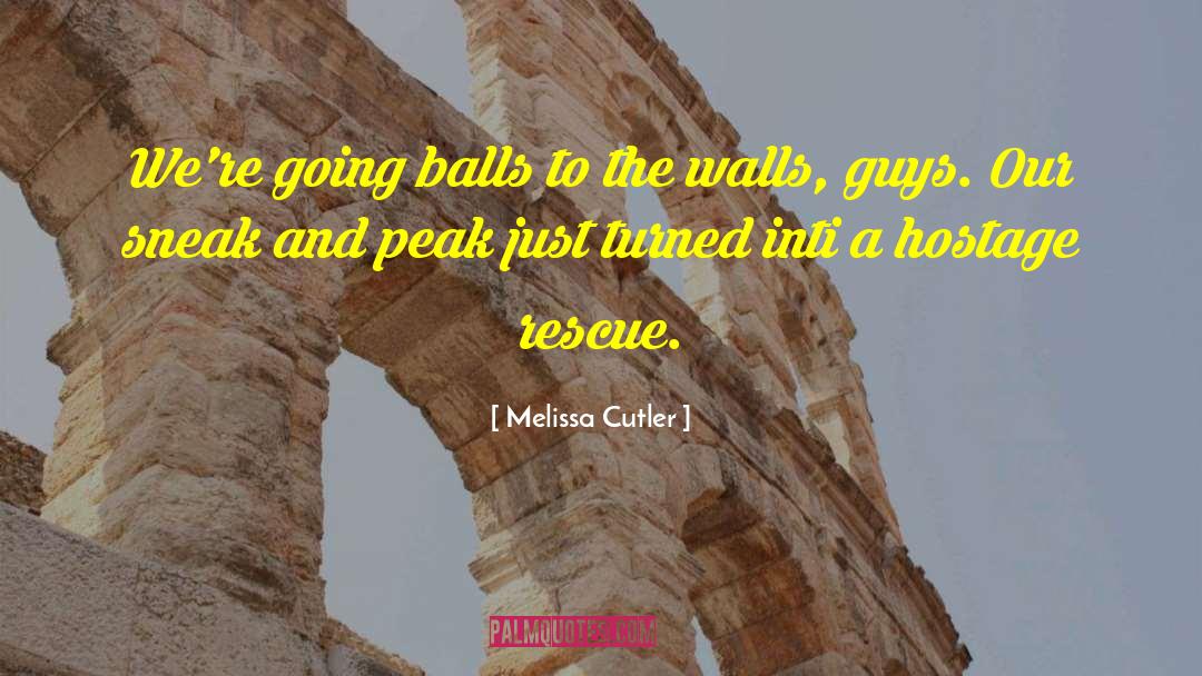 Sneak quotes by Melissa Cutler